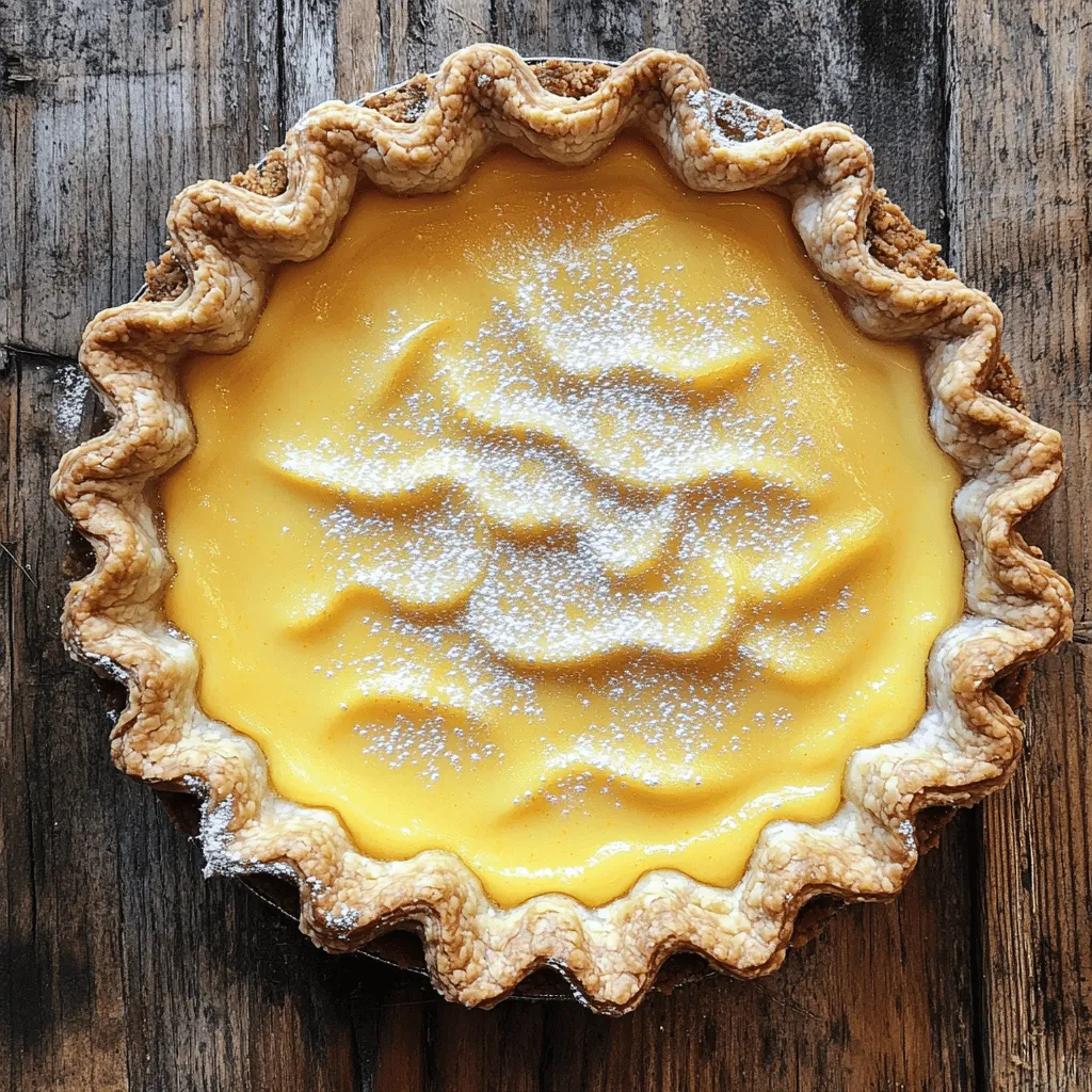 Lemon chess pie is a simple yet delightful treat. To make this classic lemon chess pie, you need just a few key ingredients that work together to create its unique taste and texture.