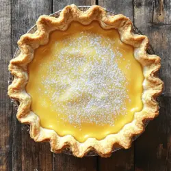 Lemon chess pie is a simple yet delightful treat. To make this classic lemon chess pie, you need just a few key ingredients that work together to create its unique taste and texture.