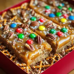 To make Christmas Crack, you need a few simple items. Here are the key ingredients: