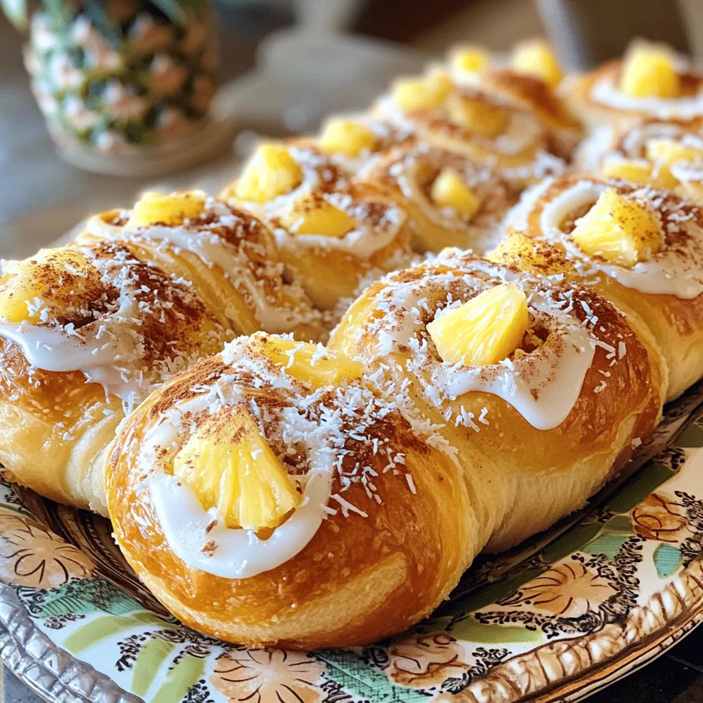 The King's Hawaiian Cheesecake Danish is a delightful treat. It blends sweet and creamy flavors in every bite. The soft, fluffy rolls pair perfectly with the rich cream cheese filling. The taste is both sweet and tangy, thanks to the pineapple. Each piece melts in your mouth, offering a warm and comforting experience.