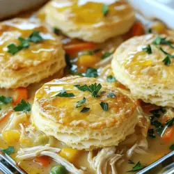 Easy Chicken Pot Pie Casserole Delicious Family Meal