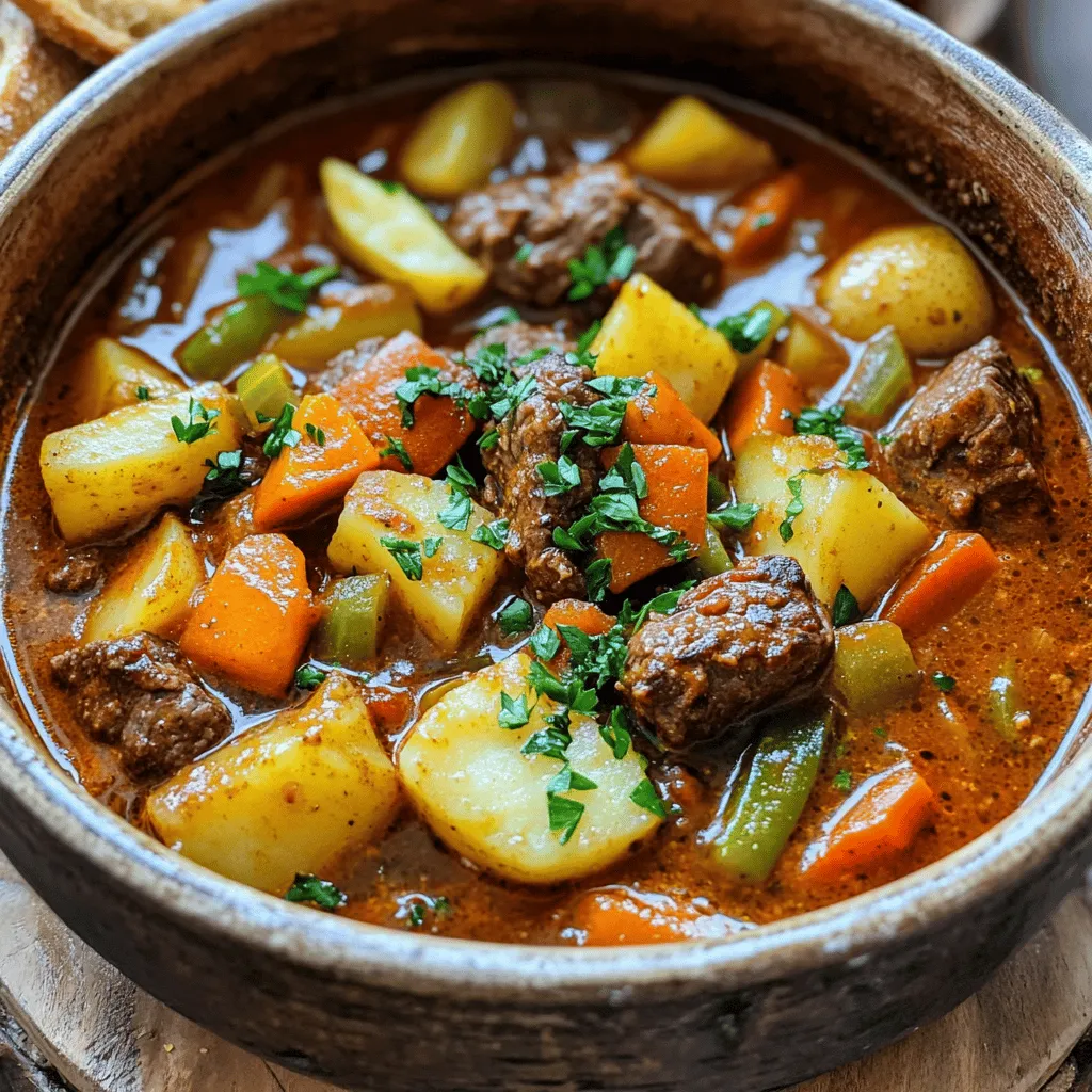 Hungarian goulash is a special dish. It has rich flavors and simple ingredients. The main star is beef. I like to use beef chuck. It has good fat and flavor. The beef becomes tender when cooked slowly.