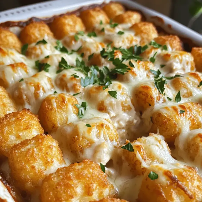 The right ingredients make all the difference in a creamy chicken tater tot bake. Let’s dive into what you need.