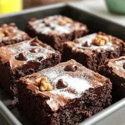 Cake mix brownies are a fun and easy treat. You only need a few basic items.