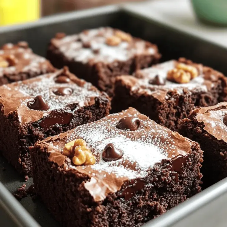 Cake mix brownies are a fun and easy treat. You only need a few basic items.