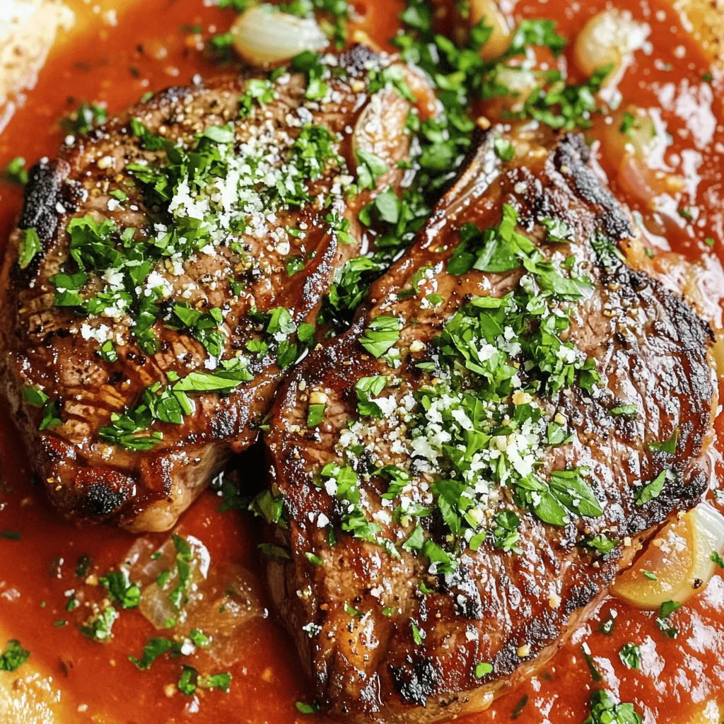 Steak Pizzaiola is a classic Italian dish that brings joy to many. This dish combines tender steak and a savory tomato sauce. The sauce often has garlic, herbs, and spices. It’s not just food; it’s a comfort meal that warms the heart.