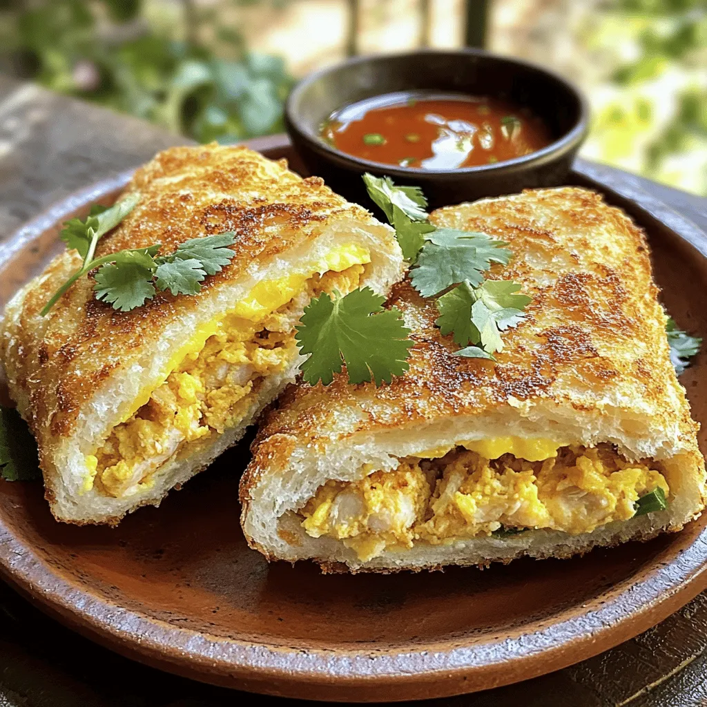 To make a classic Roti John, you need simple yet tasty ingredients. You will need soft sandwich bread or baguette-style bread, minced chicken or lamb, and eggs. These items form the base of your dish. You also need a medium onion, garlic, and ginger for flavor. Soy sauce and chili sauce add depth and spice. Black pepper and turmeric powder round out the seasoning. Lastly, don't forget the vegetable oil for frying.