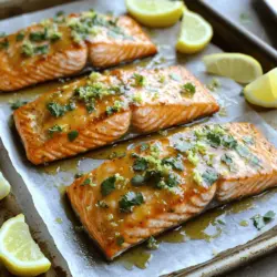 Honey-Lime Garlic Butter Baked Salmon Flavorful Dish