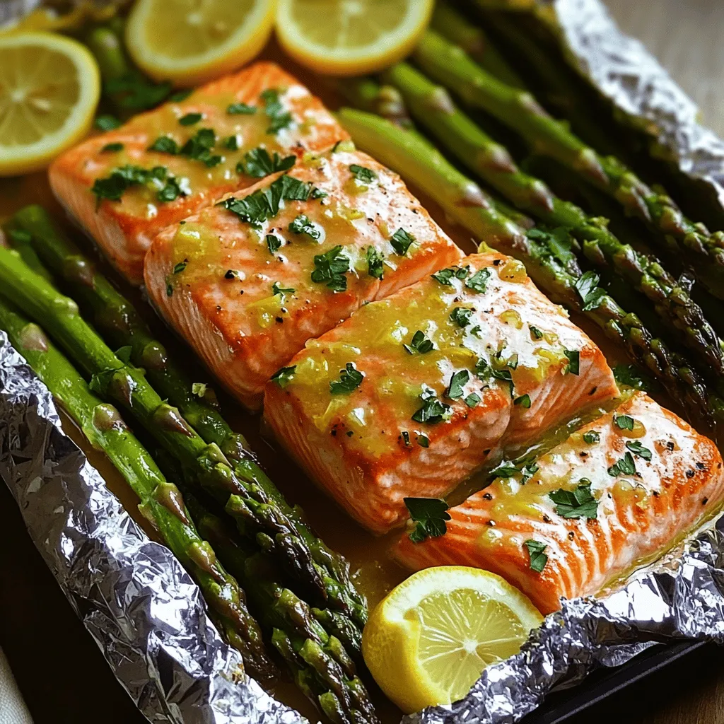 For a tasty baked salmon recipe, you need simple, fresh ingredients. This dish shines with salmon, asparagus, and a zesty lemon garlic sauce. Here’s a closer look at what you need.