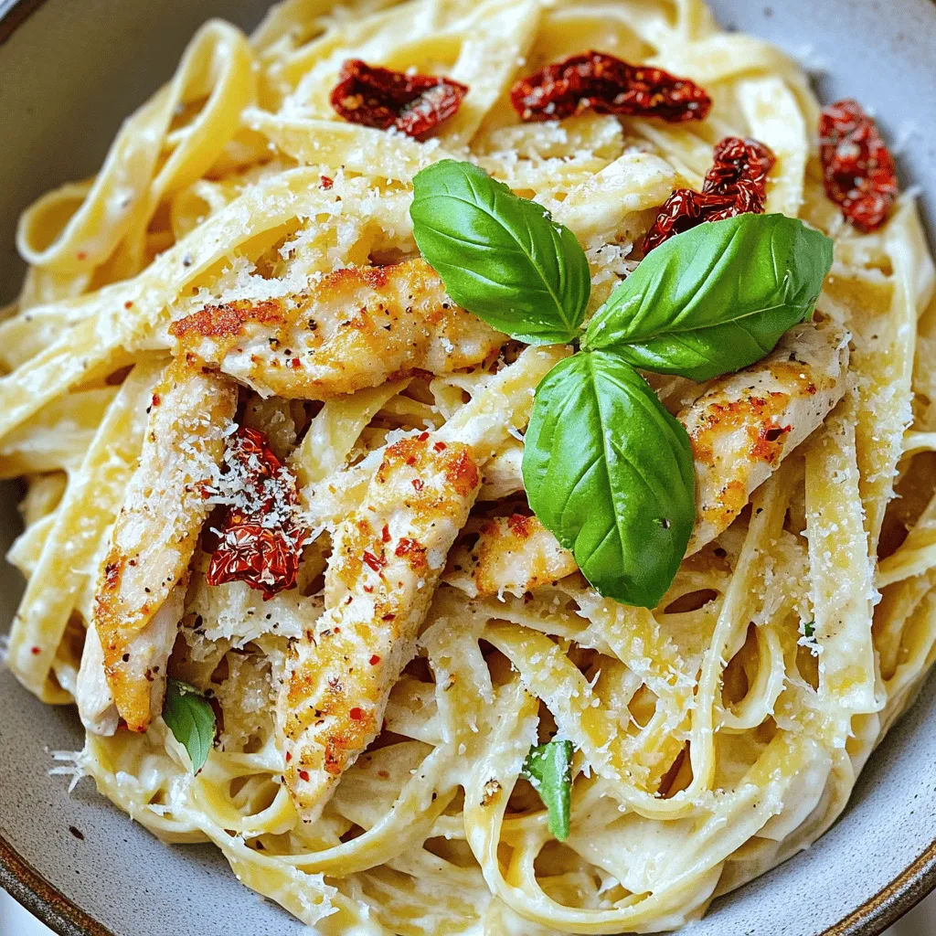This Marry Me Chicken Pasta is a mix of great flavors. The main star is chicken. I like using boneless, skinless chicken breasts. They cook evenly and stay nice and tender. You can also use chicken thighs for a richer taste.