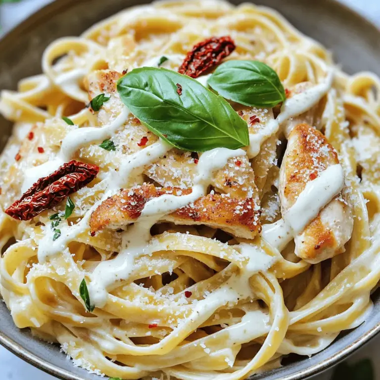 This Marry Me Chicken Pasta is a mix of great flavors. The main star is chicken. I like using boneless, skinless chicken breasts. They cook evenly and stay nice and tender. You can also use chicken thighs for a richer taste.