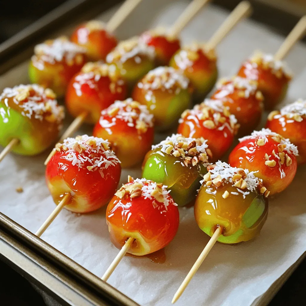Tanghulu is a sweet treat from China. It is made by coating fruits in sugar syrup. This candy has become a favorite for many. Its bright colors and crunchy texture attract people of all ages.