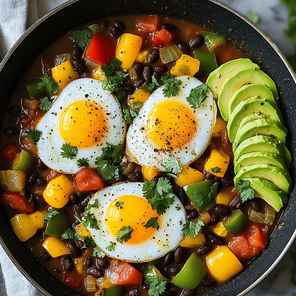 The core of breakfast chili and eggs lies in its rich, vibrant ingredients. Each ingredient plays a key role in creating a flavor-packed dish.