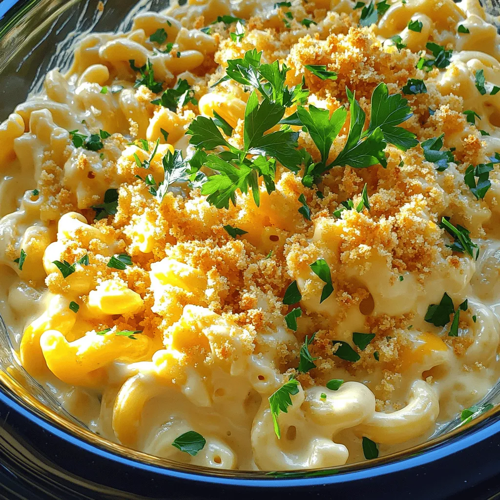 Crock Pot Mac & Cheese is full of flavor and comfort. To make this dish, you need simple ingredients.