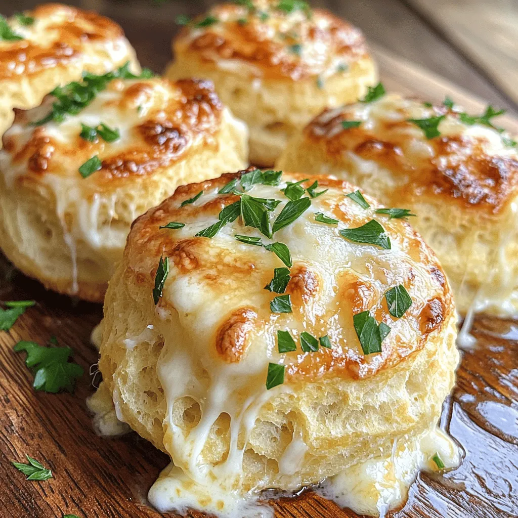 Garlic butter cheese bombs are a fun twist on classic biscuits. These cheesy biscuit bites are filled with gooey cheese and rich garlic butter. When you bake them, they puff up and create a soft, warm treat. Each bite is a delightful mix of flavors that makes them hard to resist.