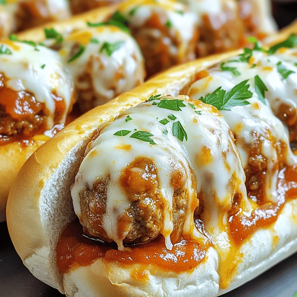 For a tasty meatball sub, you need some key ingredients. First, the meat is very important. A mix of ground beef and ground pork works best. The beef gives flavor, and the pork adds moisture. You want about one pound of beef and half a pound of pork.