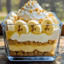 This recipe puts a fun twist on banana pudding. The layers of flavor and texture set it apart. You get a creamy base, fresh bananas, and crunchy wafers. It’s more than just a dessert; it's an experience.