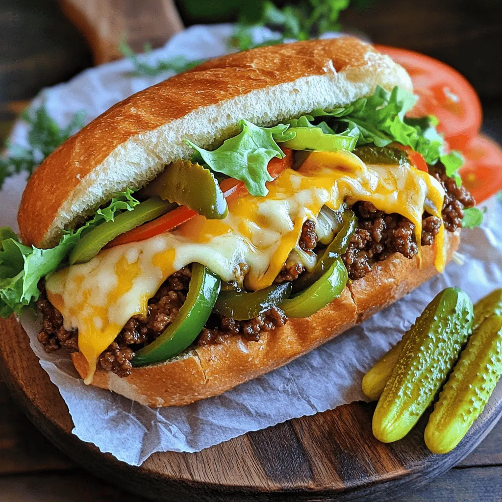 A chopped cheese sandwich is a tasty mix of beef, cheese, and fresh veggies. It is a favorite in New York City and has become a comfort food for many. The classic chopped cheese sandwich is simple and full of flavor.