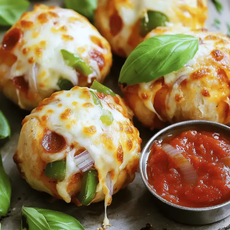 Easy pizza bombs are fun, bite-sized snacks. They combine pizza flavors in a portable form. Kids and adults alike love these quick pizza appetizers. They are perfect for parties or family movie nights.