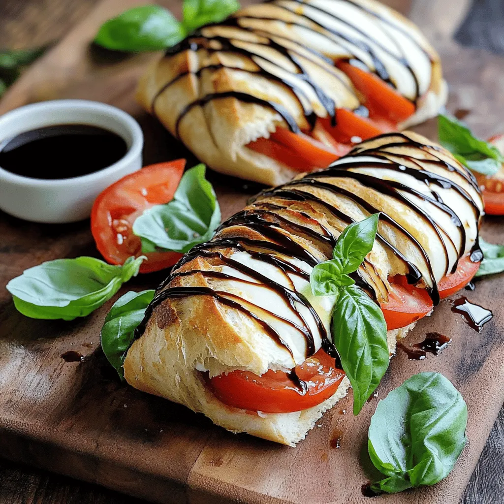 A delicious Caprese panini needs fresh and simple ingredients. Each item plays an important role in the flavor.