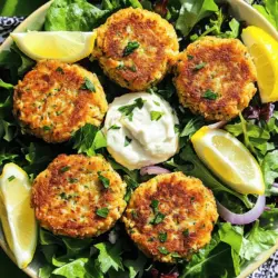 Lemon Garlic Tuna Cakes Flavorful and Healthy Delight