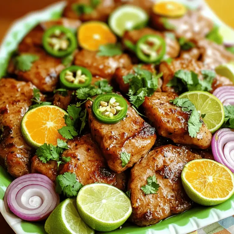 To make the best Cuban mojo pork, you need fresh and flavorful ingredients. Each part of the dish plays a key role.