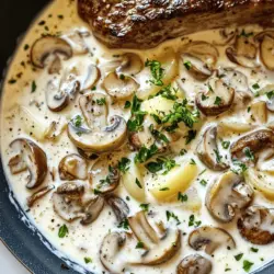 To create a rich mushroom sauce, you need a few key ingredients. These will bring flavor and depth to your dish.