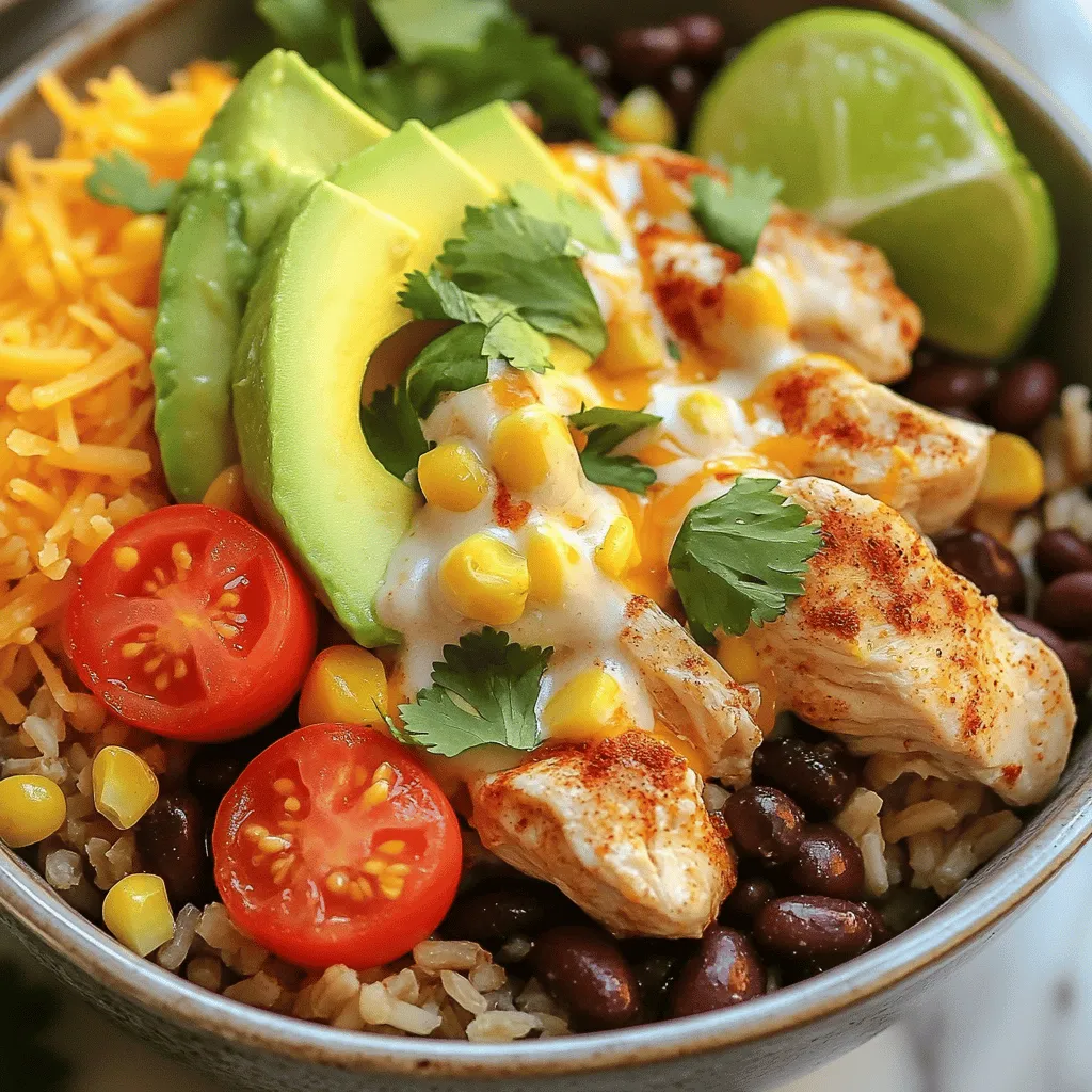 Burrito bowls are fun and easy meals. They are packed with flavor and healthy ingredients. To build a tasty chicken burrito bowl, you need some key components.