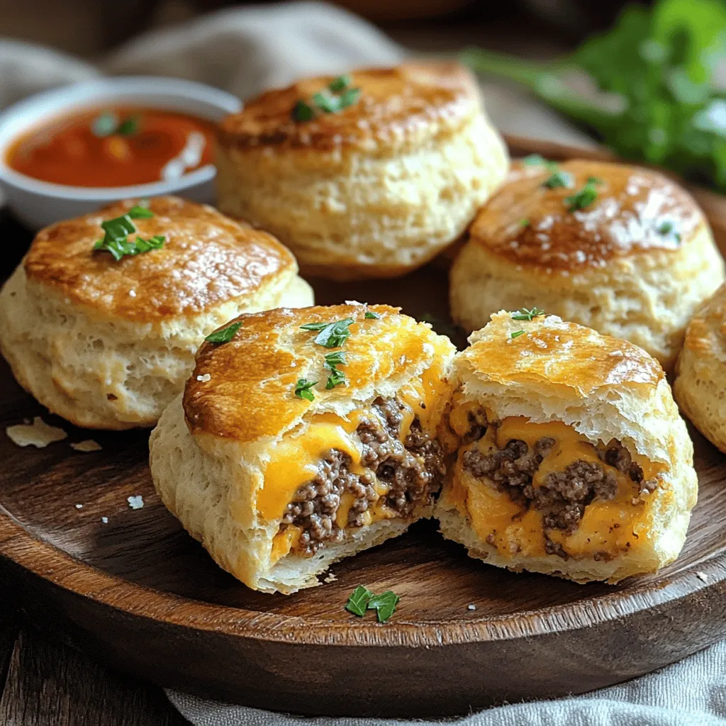 Making homemade garlic parmesan bombs is easier than you think. You need simple ingredients that pack a punch in flavor. Here’s what you need for the garlic cheeseburger bombs recipe: