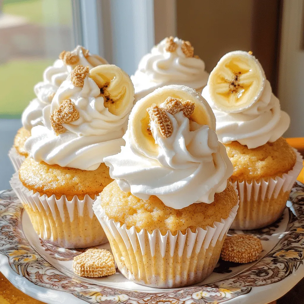 To make the best banana pudding cupcakes, you need key banana pudding ingredients. Here’s what you must have: