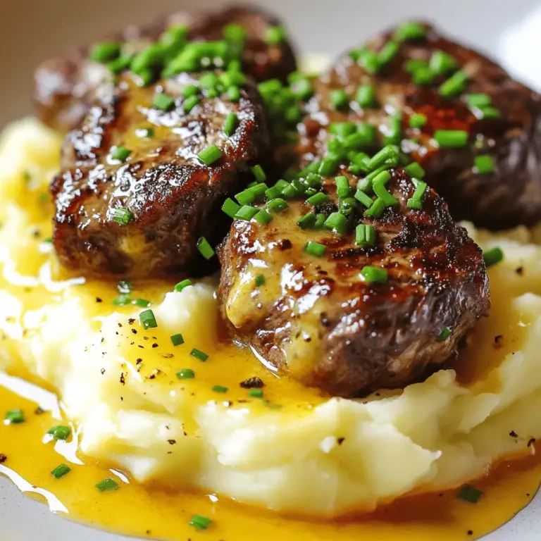 The garlic butter steak bites recipe shines with simple yet bold ingredients. You will need 1 lb of sirloin steak. This cut is tender and flavorful, perfect for bite-sized pieces. Sirloin has a nice balance of fat and meat, making it a top choice for steak bites.