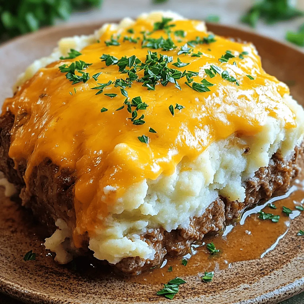 To make a great mashed potato meatloaf casserole, you need a few key ingredients. First, the meat is crucial. You can use ground beef or ground turkey. Both work well and add flavor.