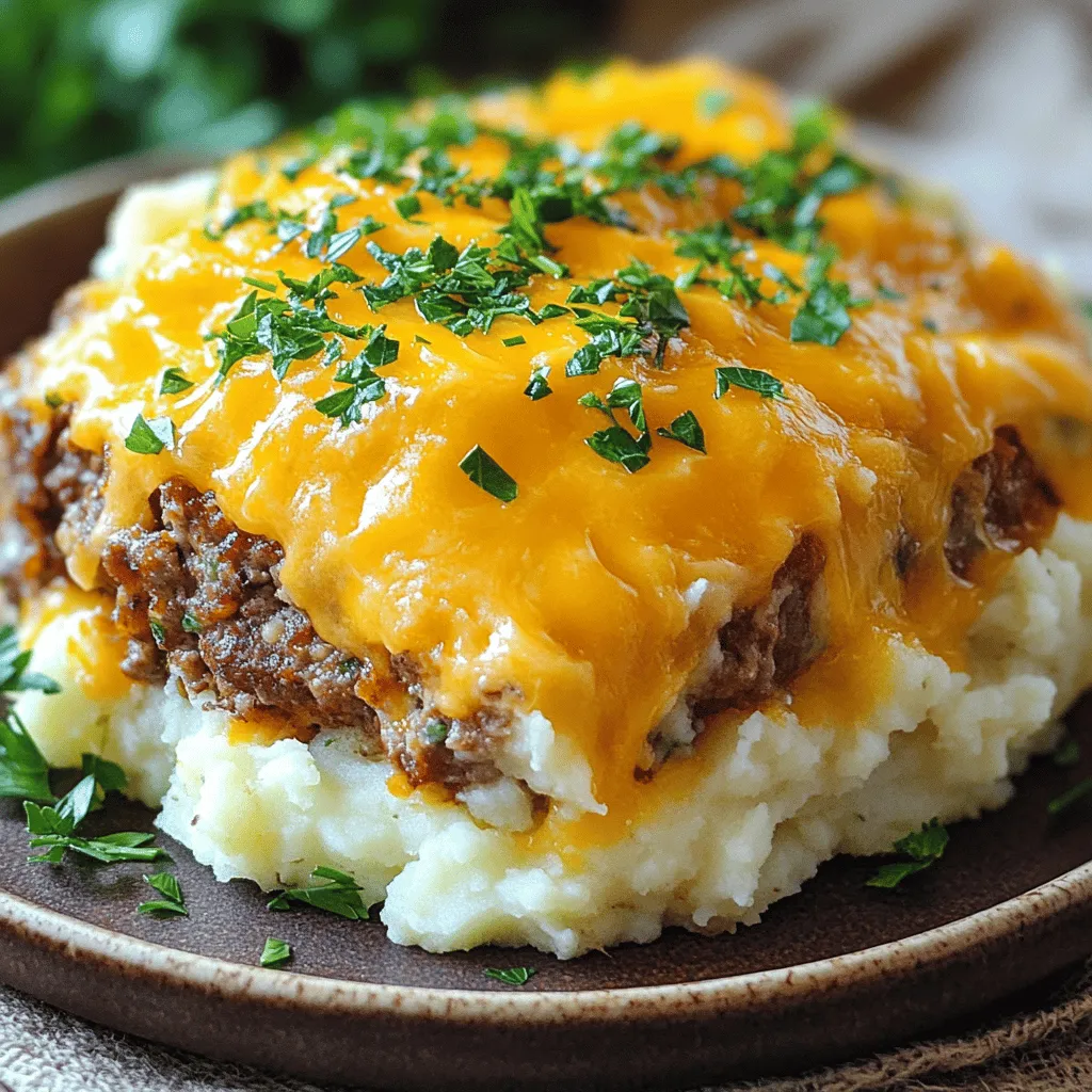To make a great mashed potato meatloaf casserole, you need a few key ingredients. First, the meat is crucial. You can use ground beef or ground turkey. Both work well and add flavor.