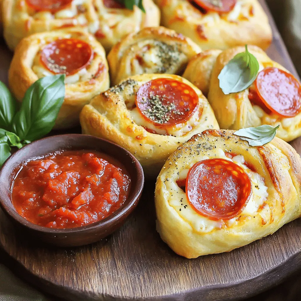 Making homemade pizza rolls is easy and fun. First, let's start with the classic pizza roll.