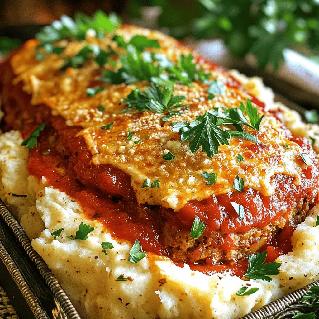 To make a melt-in-your-mouth chicken meatloaf, you need a few key ingredients. The main star is ground chicken. It gives the meatloaf a light and juicy texture. You also need breadcrumbs, which help bind the mixture together. Parmesan cheese adds a rich and savory flavor. Fresh parsley brightens the dish. Garlic brings a warm, aromatic touch.