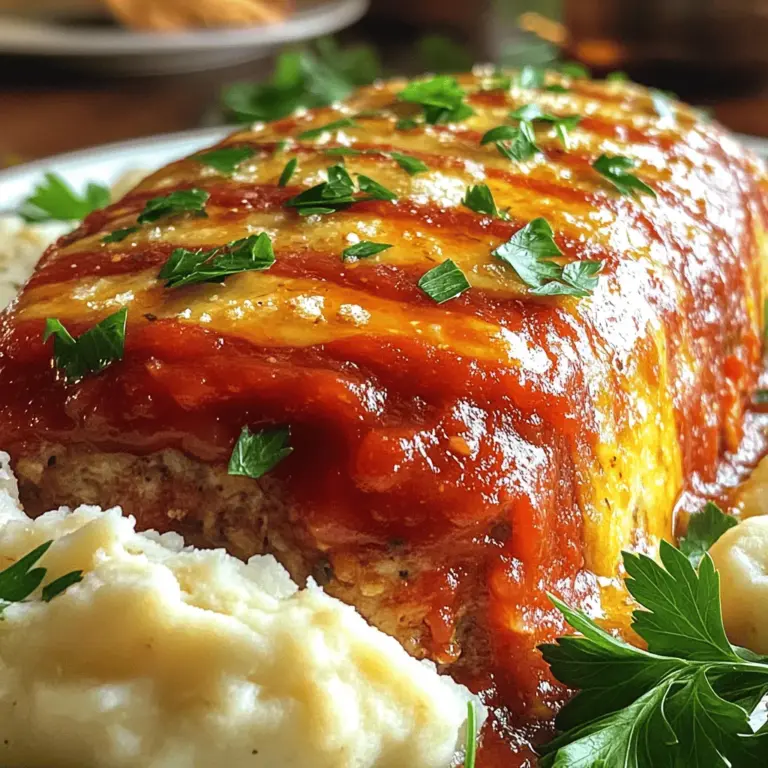 To make a melt-in-your-mouth chicken meatloaf, you need a few key ingredients. The main star is ground chicken. It gives the meatloaf a light and juicy texture. You also need breadcrumbs, which help bind the mixture together. Parmesan cheese adds a rich and savory flavor. Fresh parsley brightens the dish. Garlic brings a warm, aromatic touch.