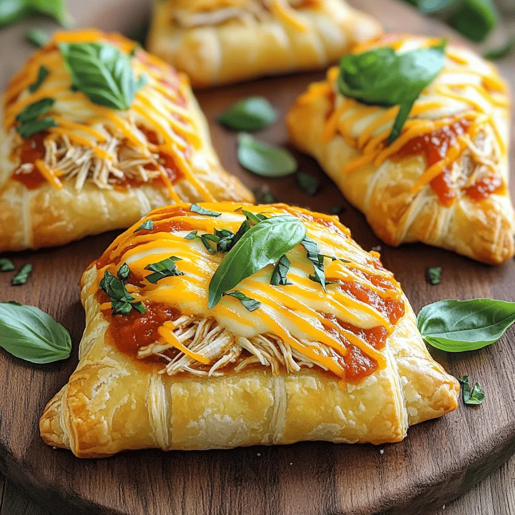 Chicken Parmesan pillows are a fun twist on the classic dish. They combine tender chicken, rich cheese, and savory sauce in a crispy, flaky pastry. You can think of them as little pockets of joy!