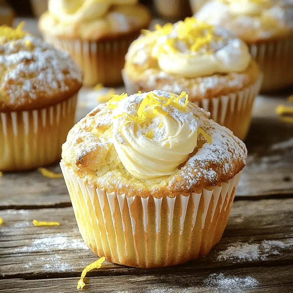 To make the best lemon cream cheese muffins, you need simple ingredients. Here’s what you need for this lemon cream cheese muffins recipe.