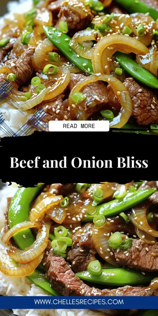 Looking for a quick and delicious dinner? Try this Chinese Beef and Onion Stir-Fry! With tender beef sirloin, sweet onions, and a savory sauce, this recipe is perfect for busy weeknights. Learn the secrets of marinating beef, stir-frying to perfection, and customizing with your favorite veggies. Ready to impress at the dinner table? Click through for the full recipe and make your next meal a hit!