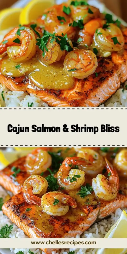 Elevate your dinner with this Cajun Salmon and Shrimp with Garlic Butter Sauce recipe! Packed with bold flavors and easy steps, this one-skillet dish combines fresh seafood with zesty spices for a truly delightful meal. Learn essential cooking tips and presentation ideas that will wow your guests. Ready to impress your taste buds? Click through to discover the full recipe and make a flavorful Cajun seafood dish tonight!