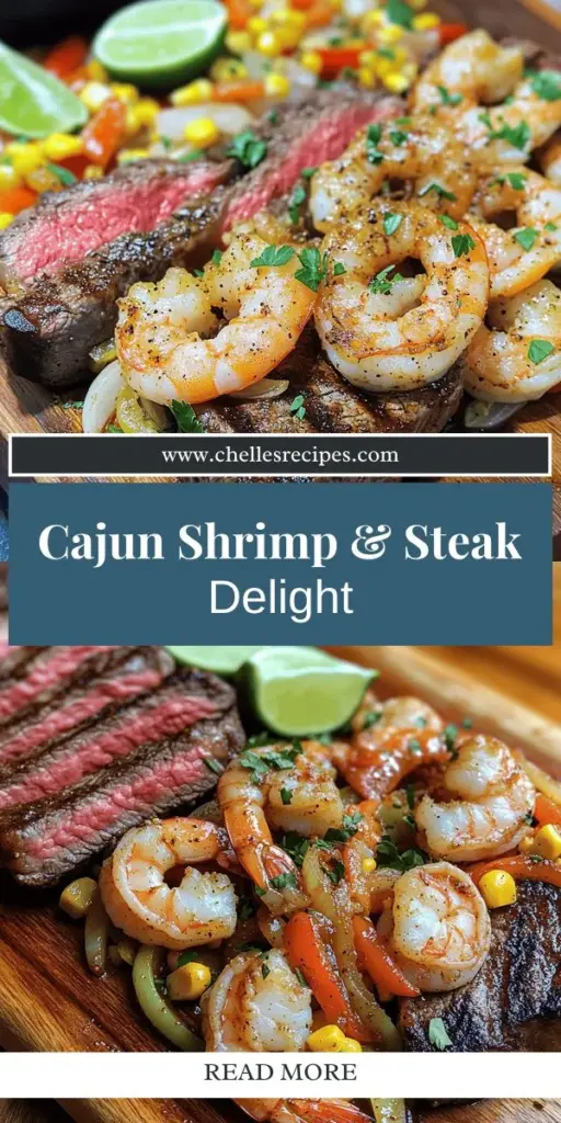 Spice up your dinner with this irresistible Cajun Shrimp & Steak Feast Recipe! Discover the secret to bold flavors using fresh ingredients and a perfect combination of Cajun spices. Whether you're a beginner or a pro in the kitchen, our step-by-step guide makes it fun to create an unforgettable dish that dazzles the taste buds. Click through to explore the full recipe and elevate your next meal with a delightful Cajun twist!