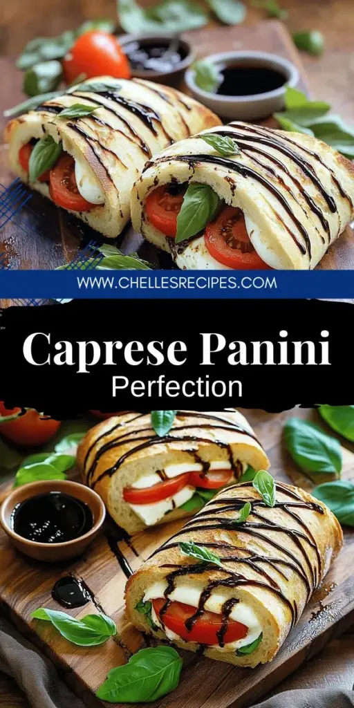 Get ready to savor the flavors of Italy with a delicious Caprese panini! This easy recipe combines fresh mozzarella, ripe tomatoes, and fragrant basil, all nestled in crusty bread for the ultimate sandwich experience. Whether you prefer using a panini press or skillet, our step-by-step guide will help you create a mouthwatering masterpiece. Click to explore the full recipe and elevate your lunch game with this tasty treat!