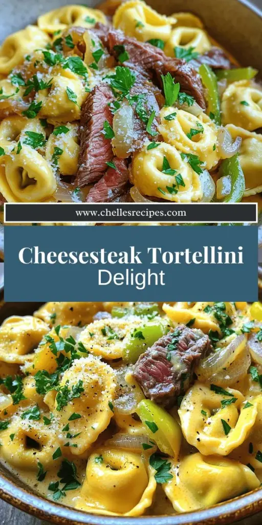 Indulge in a comforting bowl of Savory Cheesesteak Tortellini in Creamy Provolone Sauce that will satisfy your cravings! This delightful dish combines the rich flavors of classic cheesesteak with tender tortellini in a creamy cheese sauce that’s easy to make. Perfect for family dinners or cozy nights in, this recipe allows for delicious customization to suit your tastes. Click through to discover how to create this cheesy, hearty meal everyone will love!