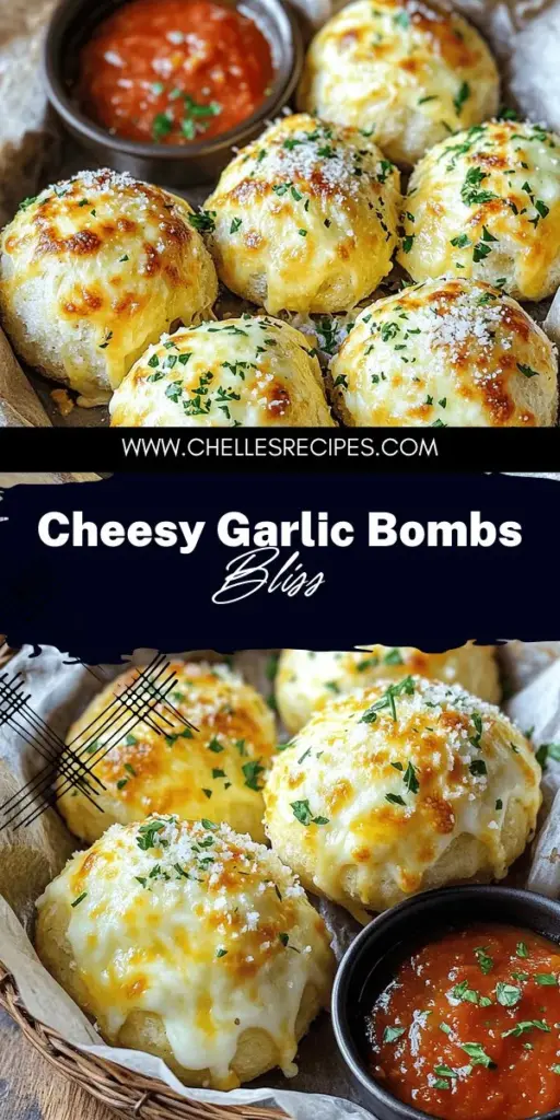 Satisfy your cravings with irresistible Pillsbury Biscuit Garlic Butter Cheese Bombs! These cheesy snacks are easy to whip up and packed with flavor, making them perfect for any occasion. Discover the simple ingredients, step-by-step instructions, and tips for achieving that golden, flaky texture. Impress your friends and family with these gooey treats—click through to explore the full recipe and bring warmth and delight to your kitchen today!