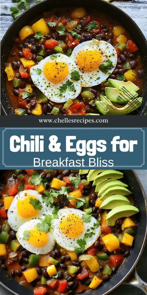 Kickstart your morning with these delicious and flavorful breakfast chili and eggs recipe ideas! This vibrant dish combines black beans, tomatoes, and spices for a hearty and nutritious start to your day. Discover simple cooking steps, essential ingredients, and fun variations to customize your bowl just the way you like it. Don’t miss out on elevating your breakfast game—click through for the full recipe and get inspired to cook something amazing!