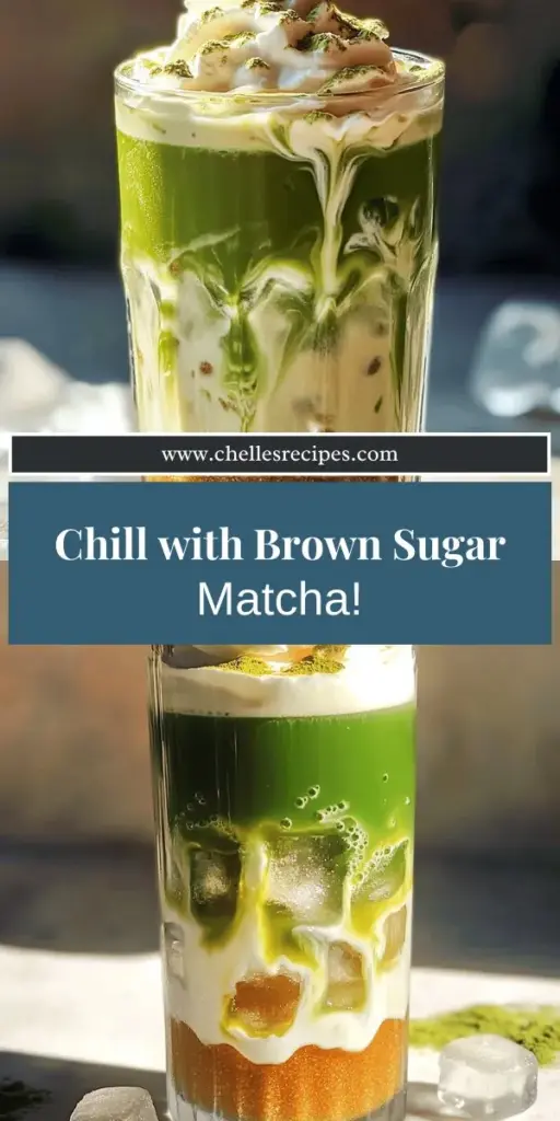Quench your thirst with an Iced Brown Sugar Matcha Latte that's easy to make and oh-so-delicious! This refreshing drink blends the rich flavor of matcha with the sweetness of brown sugar, perfect for any time of day. With just a few simple ingredients, you'll craft a stunning beverage at home. Dive into the full recipe and elevate your drink game—click through now to discover how to make this delightful treat!