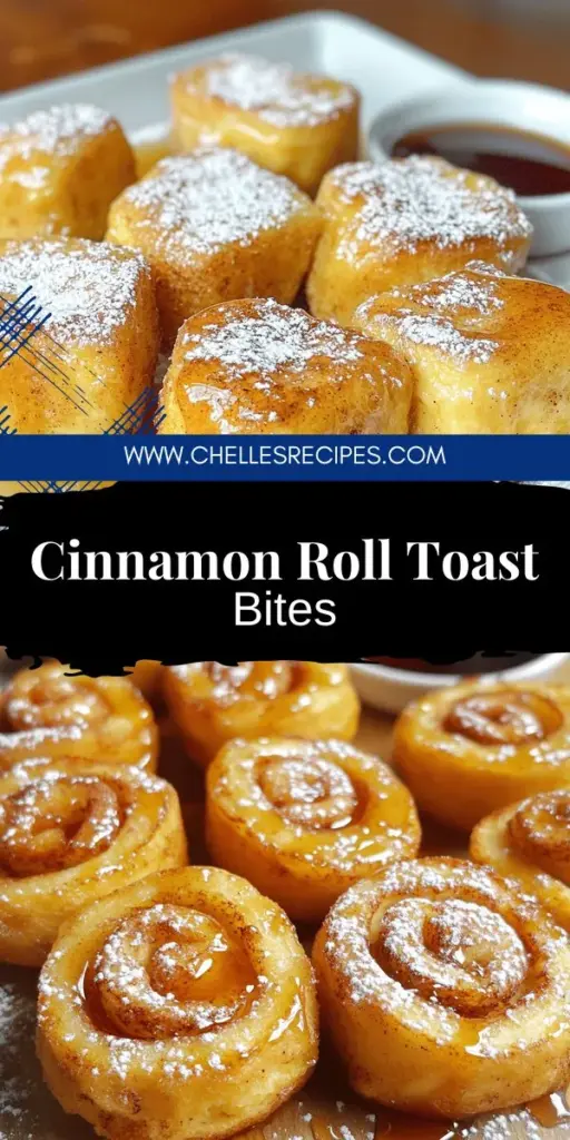 If you crave sweet, indulgent breakfasts, try making Cinnamon Roll French Toast Bites! These fluffy, cinnamon-infused bites are drizzled with icing and perfect for impressing family and friends. With simple ingredients like cinnamon rolls, eggs, and milk, whipping up this tasty treat is a breeze. Discover easy preparation tips and serving suggestions that will elevate your brunch experience. Click through to explore the full recipe and get ready to delight your taste buds!