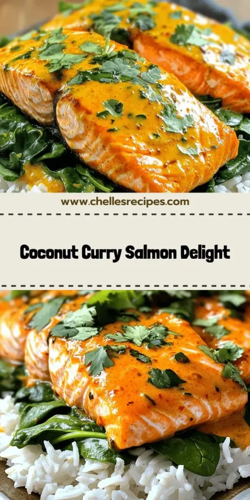 Looking for a quick and delicious dinner idea? Try this Coconut Curry Salmon with Garlic Butter! This easy one-pan recipe features tender salmon simmered in creamy coconut milk with rich garlic and zesty lime. Perfect for busy weeknights or special occasions, it's packed with flavor and nutrition. Get the full recipe and impress your family with this delightful dish that is sure to become a favorite. Ready to cook? Click through to explore!