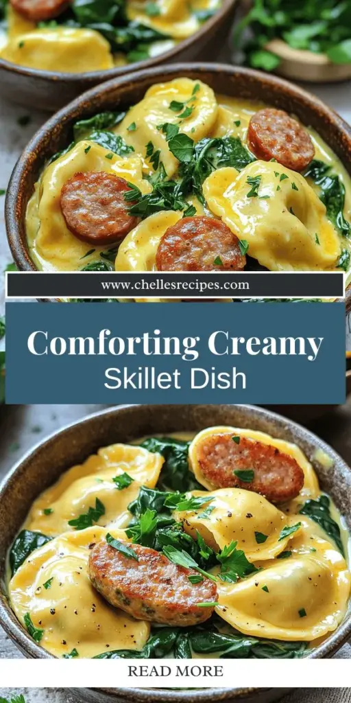 Satisfy your cravings with my Creamy Pierogi and Turkey Sausage Skillet! This quick and easy recipe combines soft frozen pierogi with savory turkey sausage, all enveloped in a rich, creamy sauce. Perfect for busy nights, this comforting dish is sure to impress your family and friends. Don't miss out on making this delicious meal that warms the heart. Click to explore the full recipe and start cooking today!