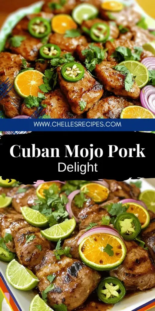 Discover the savory delight of Cuban Mojo Pork with this easy and delicious recipe! Bursting with flavors from fresh citrus, aromatic garlic, and fragrant spices, this dish is a must-have for any foodie. Whether you're a novice or a pro in the kitchen, you'll find tips on marinating and cooking for perfect results every time. Click through to explore the full recipe and impress your family and friends with your cooking skills!